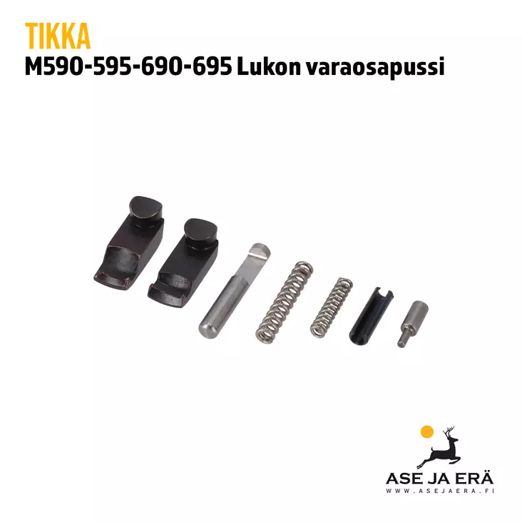 Tikka M590-595-690-695 lukon varaosapussi - Kiväärien osat - 6438053086889 - 1