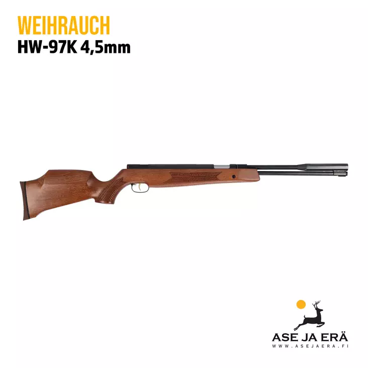 Weihrauch HW-97K 4,5mm ilmakivääri - Vipuviritteiset ilmakiväärit - 4042406104629 - 2