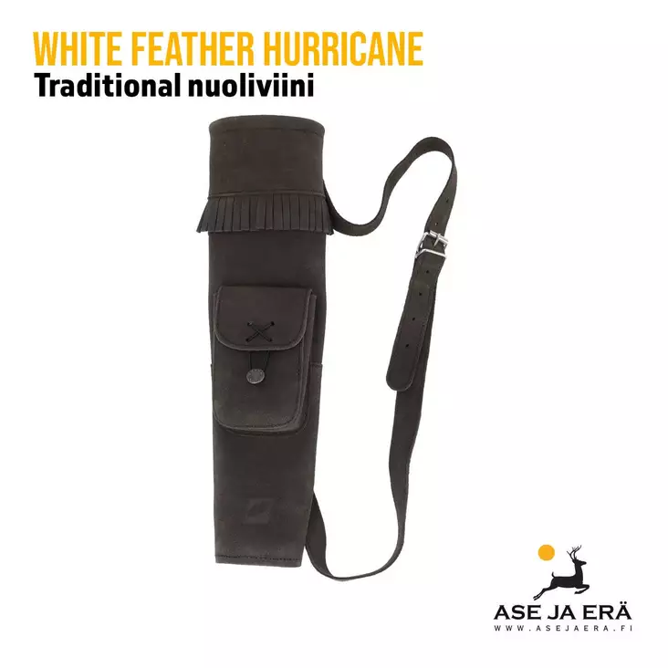 White Feather Traditional Hurricane Brown nuoliviini - Nuoliviinit - 8717974363339 - 1