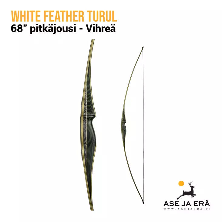White Feather Turul 68" pitkäjousi vasenkätinen - Pitkäjouset - 8720054608459 - 1