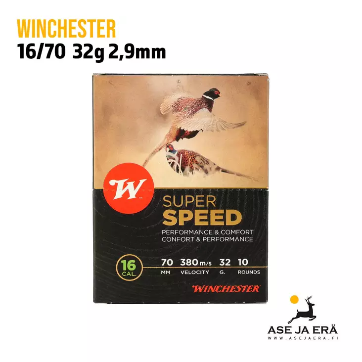 Winchester SuperSpeed G2 16/70 32g haulikonpatruuna - 16 kaliiperin patruunat - 634957818199 - 1