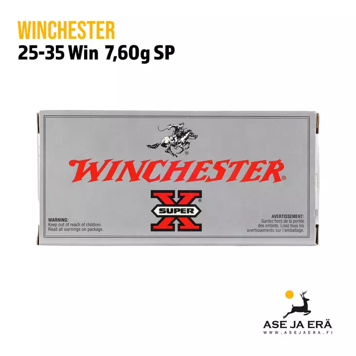 Winchester Super X Power-Point 25-35 Win 7,6g - Muut kaliiperit - 020892200579 - 1