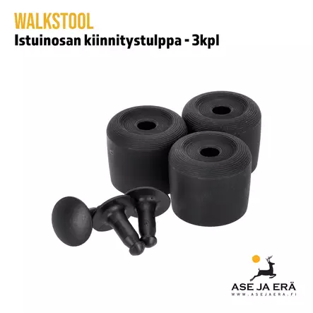 Walkstool istuinosan kiinnitystulppa 3kpl - Yleiskuva - Reppu- ja metsästysjakkarat - penkkitulppa - 1