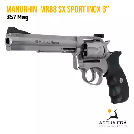 Manurhin MR88 SX Sport Inox revolveri - Revolverit - CHA988SSI600357DA - 2