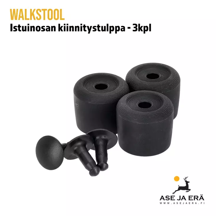 Walkstool istuinosan kiinnitystulppa 3kpl - Yleiskuva - Reppu- ja metsästysjakkarat - penkkitulppa - 1