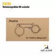 Pixfra valaisinpidike IR-valolle, myyntipakkaus - Adapterit ja tarvikkeet - PFIIRTB - 9