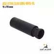 Ase Utra SL6i SMG-MP5-BL 9x19 mm äänenvaimennin musta - Ase Utra äänenvaimentimet - AU547IB - 3