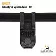 Ghost kääntyvä vyömoduuli oikeakätinen - Takaapäin vyöhön kiinnitettynä - Vyöt, telakat ja moduulit - GI03RORB - 11