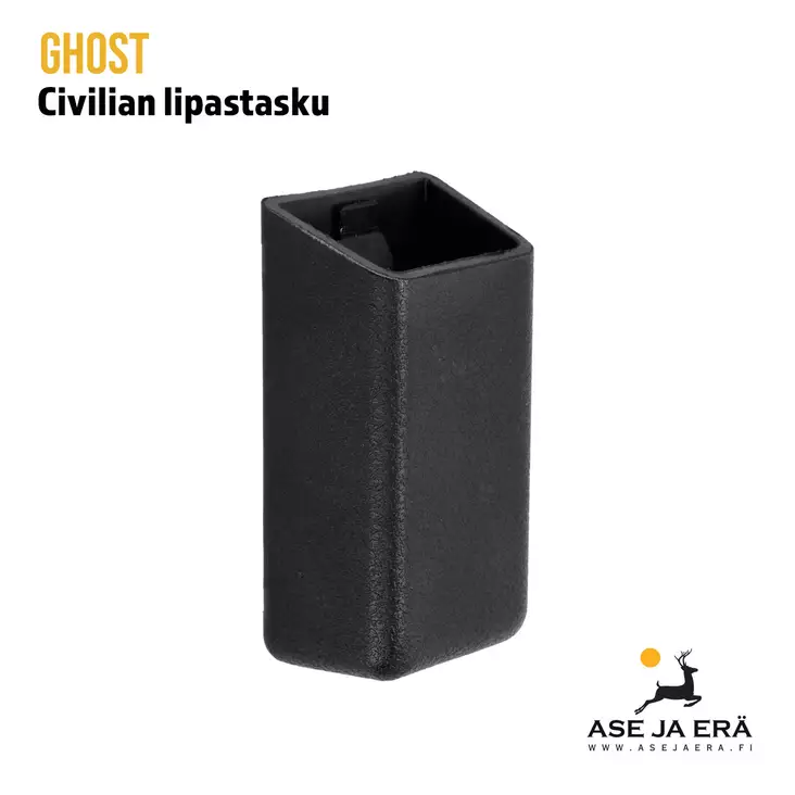 Ghost Civilian lipastasku musta, yleiskuva - Lipastaskut ja patruunapidikkeet - GI03MGSB - 3