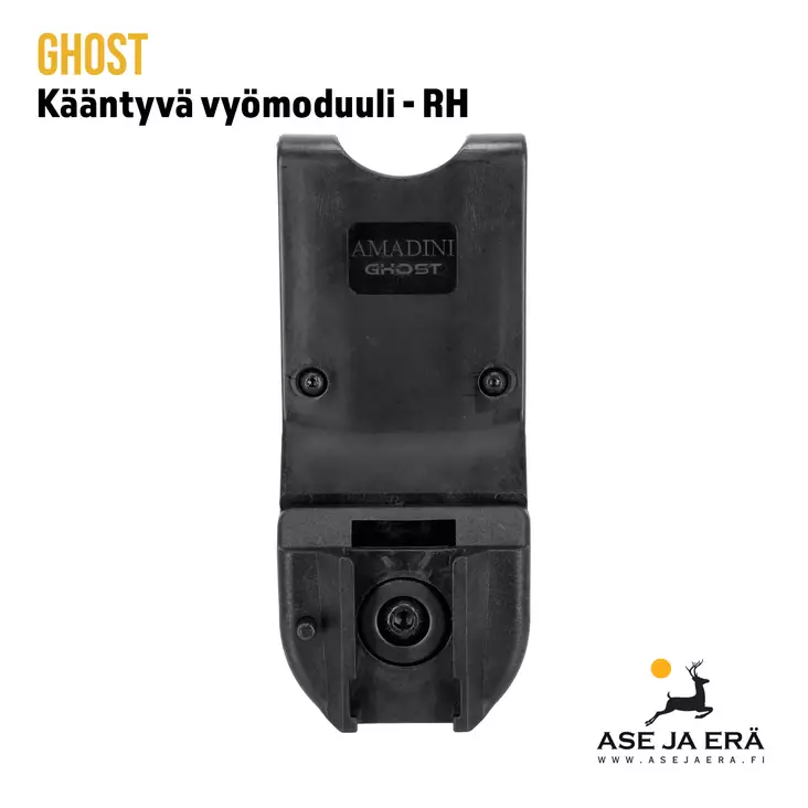 Ghost kääntyvä vyömoduuli oikeakätinen - Yleiskuva - Vyöt, telakat ja moduulit - GI03RORB - 6