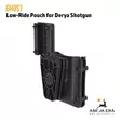 GHOST Low-Ride Pouch for Derya Shotgun sivukuva takaapäin - Lipastaskut ja patruunapidikkeet - SGMAGMDLD - 6
