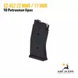 CZ 452/453 22 WMR ja 17 HMR pienoiskiväärin lipas 10 patruunaa - Metsästysaseiden lippaat - 513312008822ND - 9