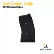 CZ 452/453 22 WMR ja 17 HMR pienoiskiväärin lipas 10 patruunaa - Metsästysaseiden lippaat - 513312008822ND - 3