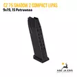 CZ 75 Shadow 2 Compact 9x19 15 patruunan lipas - Pistoolien lippaat - 0432071115ND - 3