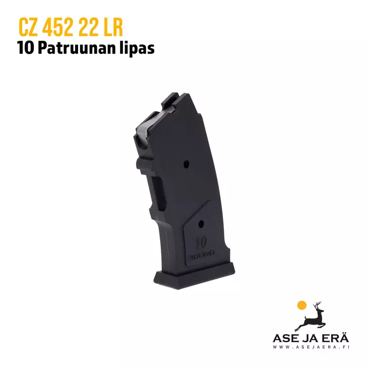 CZ 452 22 LR lipas 10 patruunaa - Metsästysaseiden lippaat - 5133120002ND - 10
