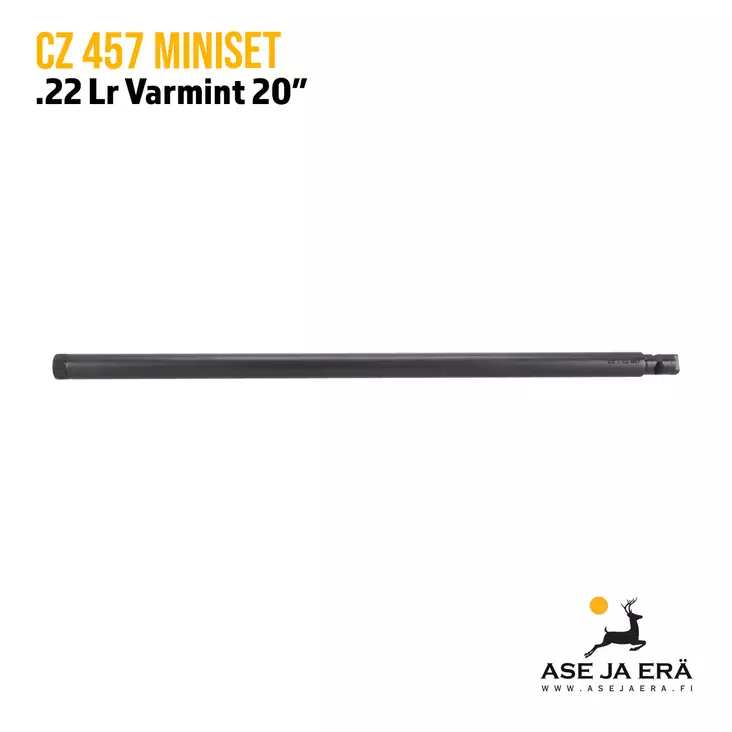 CZ 457 Varmint Miniset 20" 1/2x20 vaihtopiippu pienoiskivääriin - Piiput ja vaihtosarjat - 5083009091V1ND - 1