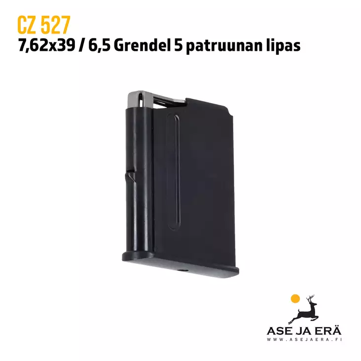 CZ 527 7,62x39 Kiväärin Lipas 5 patruunaa - Metsästysaseiden lippaat - 5273105243ND - 1