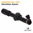 Leupold VX-5 HD 1-5x24 kiikaritähtäin käytetty CDS-ZL2 Firedot - Takaviistosta oikealta ylhäältä linssinsuoja avoinna - Käytetyt kiikaritähtäimet - 445631AE - 10