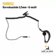 Yonneco korvakuuloke 3,5mm G-malli - Yleiskuva - VHF -radiopuhelimet - yonnecogkuuloke - 1
