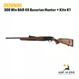 Browning BAR 4X Bavarian Hunter Puoliautomaatti Kivääri + Kite K1 tähtäin - Puoliautomaattikiväärit - Bar4XHunterKite - 4