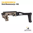 CAA Micro RONI G4 muunnossarja Glock pistooleille - FDE - Tukit ja muunnossarjat - MICRONIGEN4FDE - 9