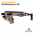 CAA Micro RONI G4 muunnossarja Glock pistooleille - FDE - Tukit ja muunnossarjat - MICRONIGEN4FDE - 2