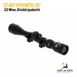 CZ 457 Synthetic 20" pienoiskivääripaketti - Pulttilukkoiset pienoiskiväärit - CZ457synth22LRpake - 72