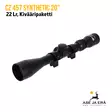 CZ 457 Synthetic 20" pienoiskivääripaketti - Pulttilukkoiset pienoiskiväärit - CZ457synth22LRpake - 16
