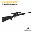 CZ 457 Synthetic 20" pienoiskivääripaketti - Pulttilukkoiset pienoiskiväärit - CZ457synth22LRpake - 63