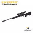 CZ 457 Synthetic 20" pienoiskivääripaketti - Pulttilukkoiset pienoiskiväärit - CZ457synth22LRpake - 65