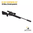 CZ 457 Synthetic 20" pienoiskivääripaketti - Pulttilukkoiset pienoiskiväärit - CZ457synth22LRpake - 62