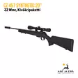 CZ 457 Synthetic 20" pienoiskivääripaketti - Pulttilukkoiset pienoiskiväärit - CZ457synth22LRpake - 66
