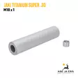 Jaki Titanium Super .30 18x1 kiväärin äänenvaimennin - Jaki äänenvaimentimet - 430181Hopee - 9