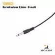 Yonneco korvakuuloke 3,5mm D-malli - Yksityiskohta Liitin - VHF -radiopuhelimet - yonnecodkuuloke - 5