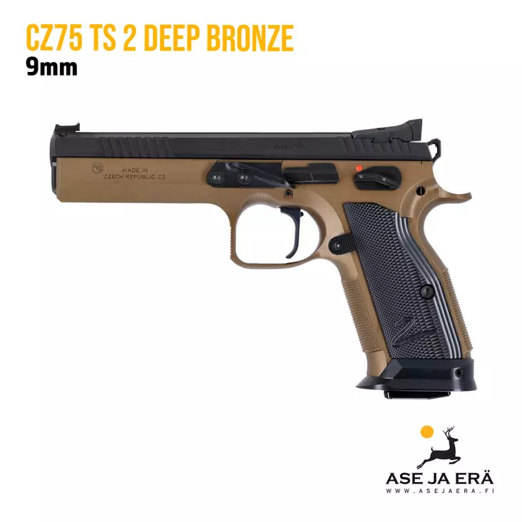 CZ TS 2 Deep Bronze 9 mm pistooli - Pistoolit - CZTS2DeepBronze - 8