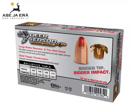 12/70 Winchester Slug Deer Season 28g 5kpl - Täyteiset - CX12DSLF - 2