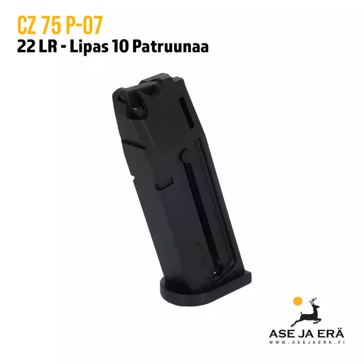CZ 75 P-07 10ptr 22LR lipas - Pistoolien lippaat - 10101309F - 2