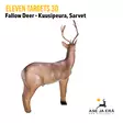 Eleven Targets 3D-taulu Kuusipeura vaihtoinsertillä ja sarvilla - 3D-eläintaulut - ELVaE30ELVaE30H - 4