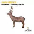 Eleven Targets 3D-taulu Kuusipeura vaihtoinsertillä ja sarvilla - 3D-eläintaulut - ELVaE30ELVaE30H - 1