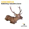 Eleven Targets 3D-taulu Makaava Saksanhirvi insertillä ja sarvilla - 3D-eläintaulut - ELVaE59ELVaE59H - 7
