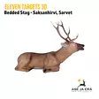 Eleven Targets 3D-taulu Makaava Saksanhirvi insertillä ja sarvilla - 3D-eläintaulut - ELVaE59ELVaE59H - 6