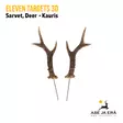 Eleven Targets 3D Hyppäävän Kauriin sarvet - 3D-eläintaulut - ELVaE46h - 2