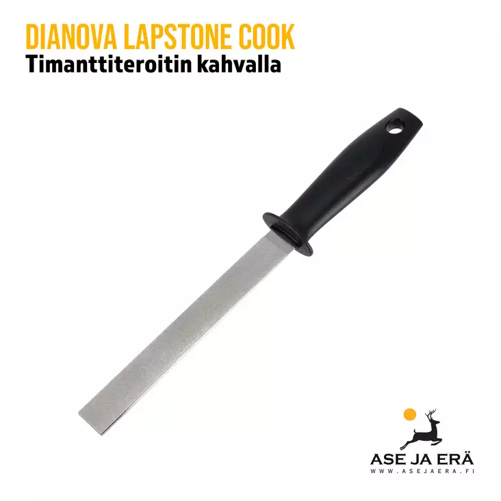 Dianova Lapstone Cook timanttiteroitin kahvalla, kaksipuoleinen - Teroittimet - 7350078730228 - 3