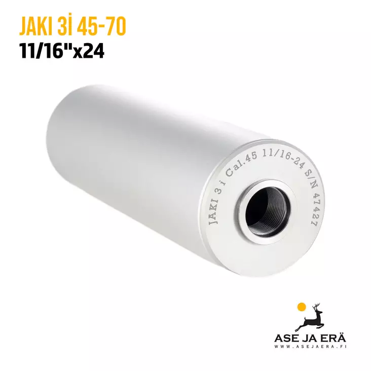 Jaki 3i 45-70 vaimennin hopea - Jaki äänenvaimentimet - jaki3i45701116H - 1