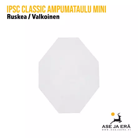 IPSC Classic "salmiakki" virallinen mini - IPSC taulut ja tarvikkeet - 2042544677414mini - 3