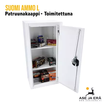 Suomi Ammo L patruunakappi - Asekaappi 1-10 aseelle - 6438347007507 - 2