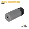 Ase Utra SL4i SMG 9MM Borelock Karbiinikiväärin Vaimennin - Ase Utra äänenvaimentimet - AU315I - 2