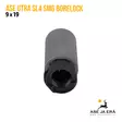 Ase Utra SL4i SMG 9MM Borelock Karbiinikiväärin Vaimennin - Ase Utra äänenvaimentimet - AU315I - 6