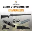 Mauser M18 Standard .308 Win kivääripaketti - Pulttilukkoiset kiväärit - MauserM18paketti - 1