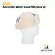 Salon Aviator Hat Winter Camo M05, 58 - Metsästyshatut - viiskasi - 1